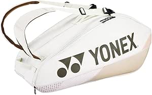 Yonex Pro Racquet Bag 8 Pcs Sand Beige Racket Cover Beige - Rose - Image 1