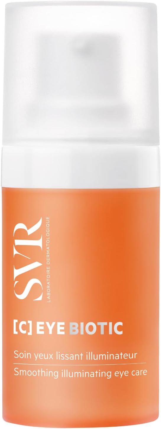 SVR – [C] Eye Biotic – Soin Yeux Lissant Illuminateur – Corrige cernes pigmentaires et vasculaires, lisse rides et ridules – Pour peaux sensibles – Vitamine C 5%, Peptide, Probiotiques – 15 ml - Image 1