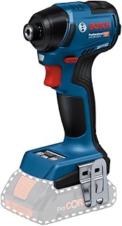 Bosch Professional 18V System visseuse à chocs sans-fil GDR 18V-220 C (jusqu’à 3 400 tr/min, couple 220 Nm, moteur sans charbons, avec 1 clip de ceinture, 1 porte-embout) - Image 1