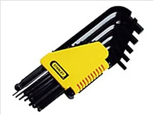 Stanley 0 69 257 Set of 12 Allen Keys with Ball Imperial System - Image 1