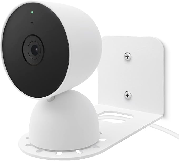 sciuU Wall/Ceiling Mount Compatible with Google Nest Cam (Indoor, with Cable/Outdoor Battery), Thickened Metallic Ultra-Hard Accessories Bracket for Indoor Surveillance Camera - Image 1