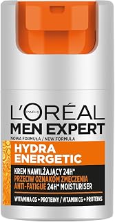 L'Oréal Paris Men Expert Hydra Energetic Crème Visage Hydratante 24h Anti-Fatigue, 50 ml - Image 1