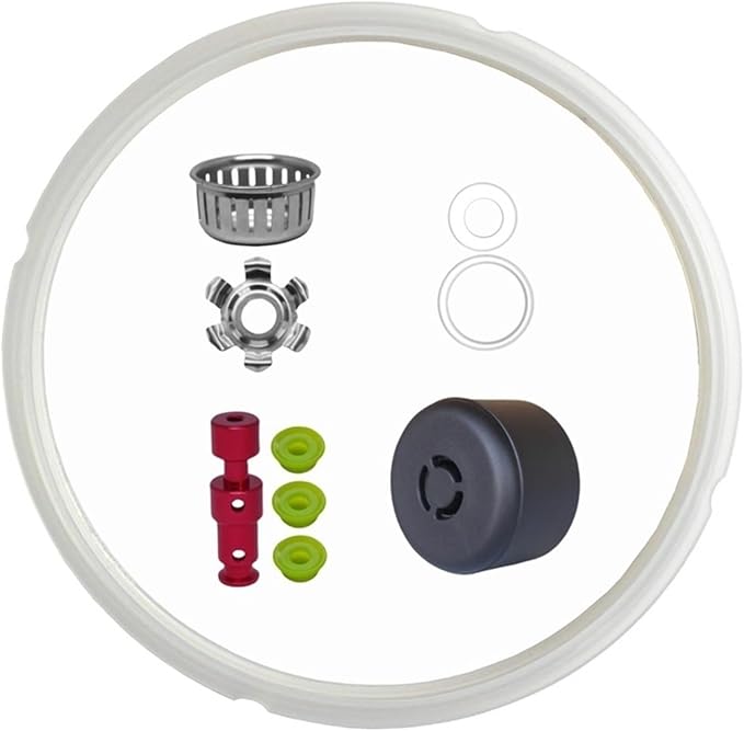 Steam Outlet Handle, Gasket, Spare Parts For Float Valve, Compatible With Instant Pot, Pro/Pro Plus 6 QT, Duo Evo Plus 6 QT - Image 1
