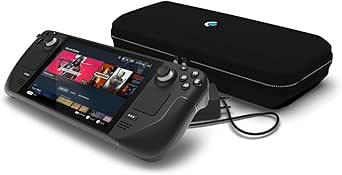 Valve Steam Deck OLED 512 Go Console de jeu portable – Doté d'un écran à plage dynamique élevée, d'une batterie plus durable, de téléchargements plus rapides et bien plus encore - Image 1
