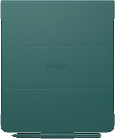 New Amazon Kindle Scribe Leather Folio Cover with Magnetic Attach, Sleek Protective Case – Plant-Based Cover - Image 1