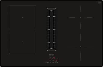 Siemens ED811BS16E iQ300 Hob with Extractor Hood (Induction), 80 cm, Frameless, Black, Flush, TouchControl, PowerBoost. Increases the power of different induction zones          [Energy Class B] - Image 1