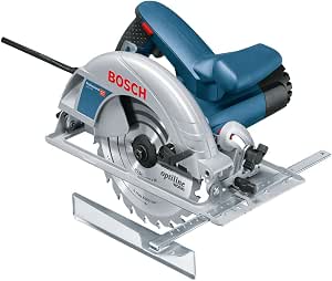 Bosch Professional circular saw GKS 190 (power 1400 W, saw blade: 190 mm, cutting depth: 70 mm, with carbide blade, suction adapter, parallel stop, hex wrench)          [Energy Class A+] - Image 1