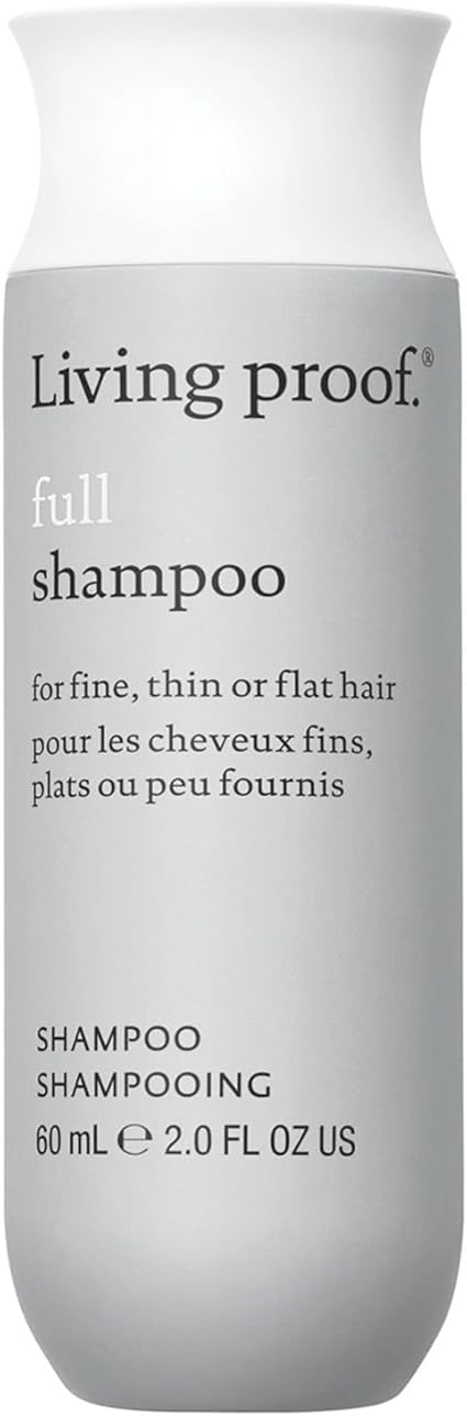 Living Proof Full Shampoo 60 ml - Volume & Density for Fine Hair - With Amino Acid Complex & Colour Protection - Soft, Sulfate Free & Daily Use - Image 1