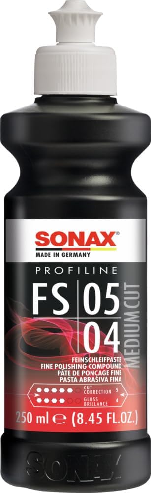 SONAX PROFILINE FS 05-04 (250 ml) pâte à polir très abrasive pour vernis rayés | Réf: 03191410 - Image 1