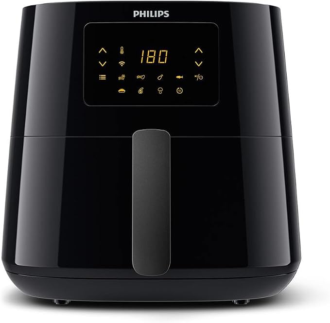 Philips 5000 XL Series Airfryer, 6.2L (1.2 kg), 14-in-1 Airfryer, Connected to WiFi, 90% Less Fat with Rapid Air Technology, Digital, Recipe Application (HD9280/90) - Image 1