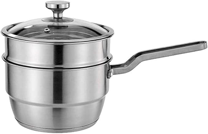 Milk Pan, Pot Set, Steamer Basket Holder Set for Instant Pot Accessories, Milk Pans, Stainless Steel - Image 1