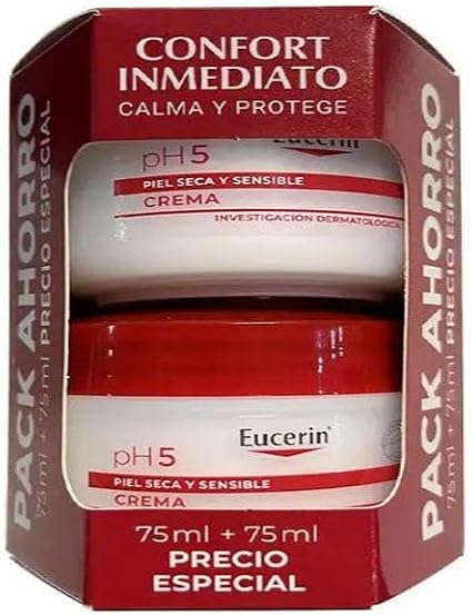 Eucerin pH5 Body Cream 75 ml x 2 Eucerin - Image 1