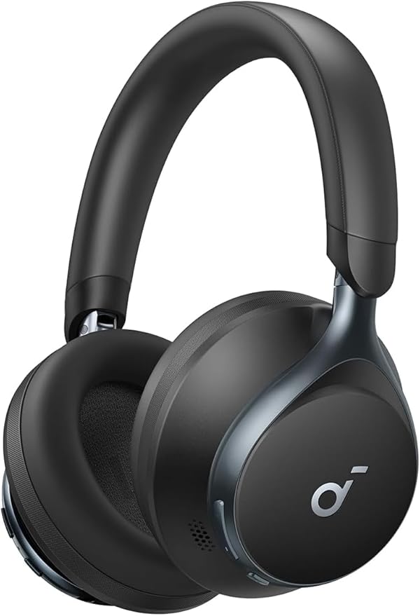 Soundcore by Anker, Space One Wireless Headphones with Adaptive Active Noise Cancelling, 2X Stronger Noise Reduction, 40H ANC Battery, App Control(Refurbished) - Image 1