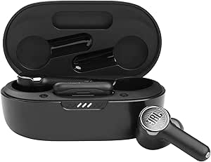 JBL Quantum TWS - Wireless Esports Gaming Earbuds, Noise Reduction and Charging Case, Low Latency - Earphone Battery Life 8hrs; + 16hrs with Case - Black - Image 1
