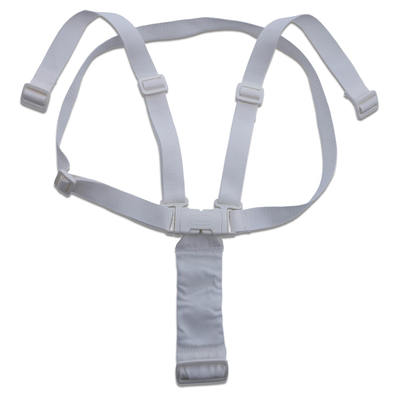 Chicco Replacement Safety Harness for Polly Magic 2 in 1 and Polly Magic Highchairs - White - Image 1