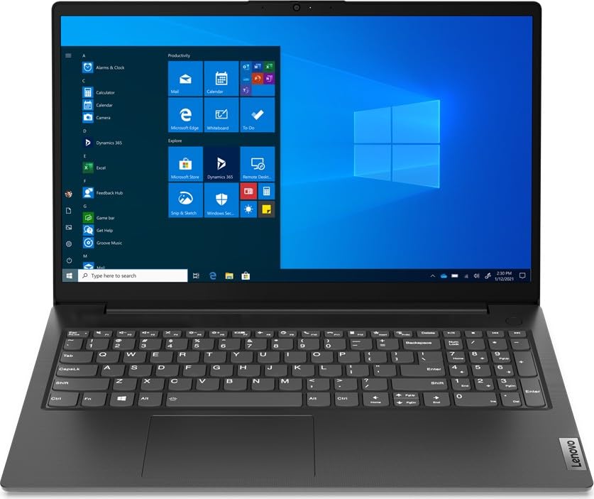 Lenovo (FullHD 15.6 Zoll Laptop (Intel Dual N4500 2x2.80 GHz, 16 GB DDR4, 512 GB SSD, Intel UHD, HDMI, BT, USB 3.0, Webcam, WLAN, Windows 11, AZERTY Keyboard [French]) #8265 - Image 1
