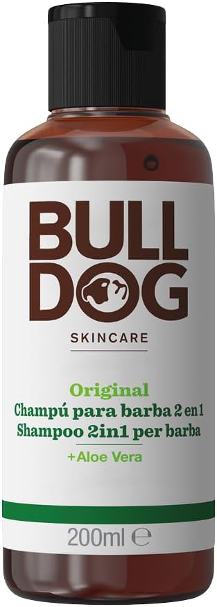 Bulldog Original Shampooing et Revitalisant pour Barbe Homme, 1-pack (1 x 200 ml) - Image 1