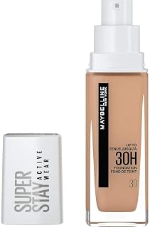 New York - Long-Lasting Liquid Foundation, Transfer Free, High Coverage - Superstay Active Wear 30h - Shade : Sand (30) - Capacity: 30 ml - Image 1