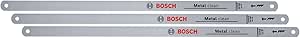 Bosch Set de 3 lames de scie alternative Clean 300 mm (acces. pr scie alt. 300 mm ; 32 TPI ; lame bi-métal durable pr coupes nettes ds métal/bois/plast./mat. comp.) - Image 1