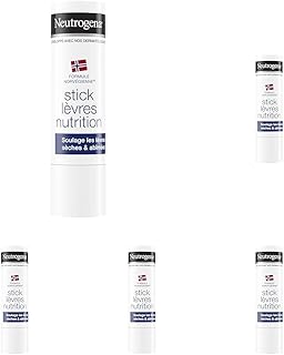 Neutrogena Baume à Lèvres Nutrition Stick 4.8 g (Lot de 5) - Image 1