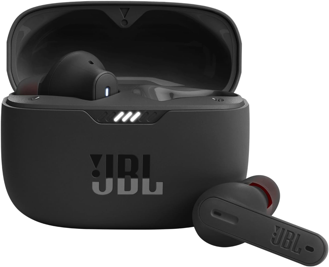 JBL Tune 235 NC, écouteurs intra-auriculaires Bluetooth, sans fil, Réduction de bruit, 48 heures d'autonomie, résistants à l'eau et à la poussière IP54, noir - Image 1