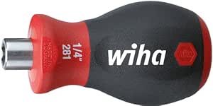 Wiha 28101 Magnetic Bit Holder with Handle 0.6 cm (0.25 Inches) / 1/4 Inch x 57 mm - Image 1