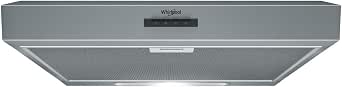 Whirlpool WSLK 66/1 AS X Cooker Hood 384 m³/h Wall-Mounted Grey C - Hoods (384 m³/h, Ducted/Recirculating, C, D, C, 69 dB)          [Energy Class F] - Image 1