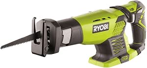 RYOBI - 18V ONE+ Sabre Saw (without battery or charger) - Blade stroke 22mm - Cutting capacity 18cm - Adjustable pad, Gripzone handle, Anti-vibration - Tool-free blade change - RRS1801M - Image 1