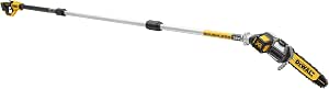 DEWALT - Brushless pole pruner XR 18V - 4.5m Range - inclined head and guide and chain 20cm - DCMPS567N-XJ          [Energy Class A+] - Image 1