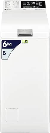 Electrolux PerfectCare 700 Top-Load Washing Machine, 6 kg, EW7T363S, Class B, SteamCare and SensiCare Technology, 890 x 400 x 600 mm, White          [Energy Class B] - Image 1