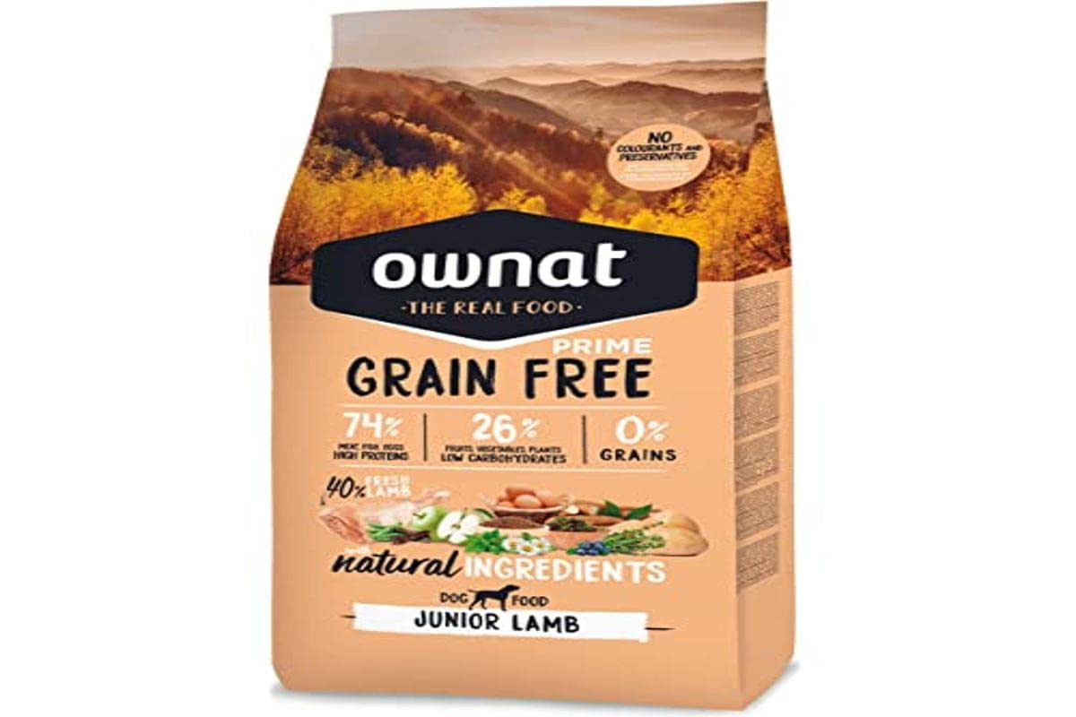Ownat Premium Cereal Free Junior Lamb Dry Food - Image 1