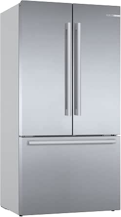 Bosch Hausgeräte KFF96PIEP Series 8 Fridge Freezer/E/183 x 90.5 cm/Stainless Steel Anti-Fingerprint/Fridge 402 L/Freezer 171 L/VitaFresh Pro/AirFresh Filter/Home Connect          [Energy Class E] - Image 1