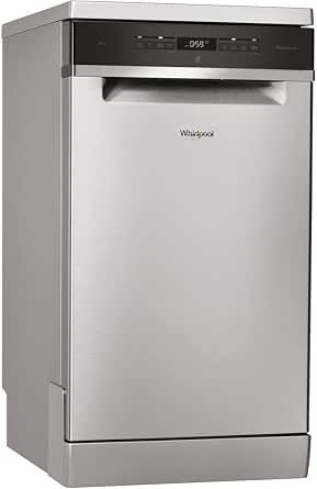 Whirlpool - Dishwasher WSFO 3O23 PF x 45 cm stainless steel, 6th sense technology, aquastop protection system, 43dBA, 10 place settings, NEL D efficiency          [Energy Class D] - Image 1