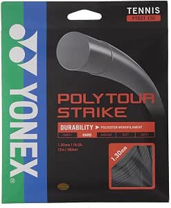 YONEX Poly Tour Strike 12M Black Tennis Cordage en Garniture Monofilament - Image 1