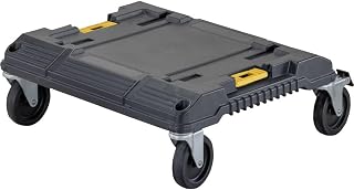 DEWALT - Support à Roulettes TSTAK - DWST1-71229 - Chariot de Transport de 486 x 486 x 181 mm - Capacité de Charge Maximale 100 kg - Roulettes avec Système de Blocage - Image 1