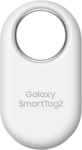 SAMSUNG Galaxy Smart TAG2 White, Compact and Easy to Hang, Lost Mode with NFC Marking - Image 1