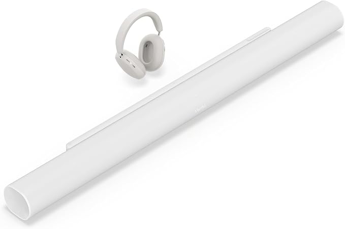 Sonos Ace Wireless Bluetooth Headphones with Active Noise Cancelling - White + Sonos Arc - Smart Soundbar - Built-in Amazon Alexa and Google Assistant - White - Image 1