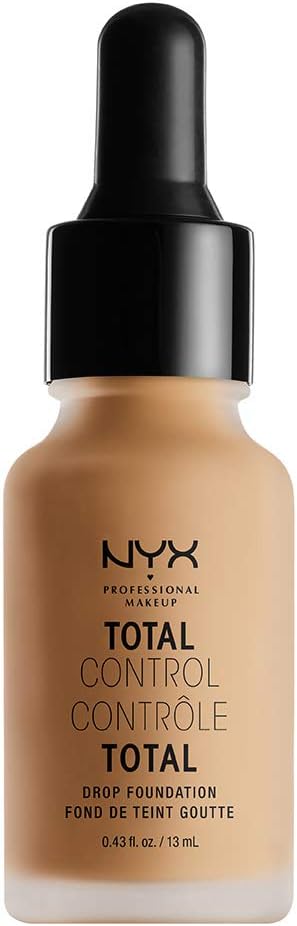 NYX Professional Makeup Total Control Drop Liquid Foundation, Precise Dosage, Modular Coverage, Long-Lasting Wear, Matte Finish, Shade: Classic Tan - Image 1