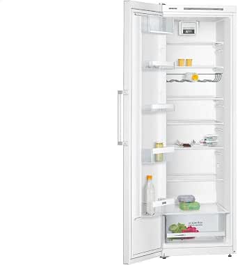 Siemens KS36VVW40 Refrigerator/A+++ / Refrigerator: 348 L/White/BottleRack/Safety Glass/ecoPlus          [Energy Class A+++] - Image 1