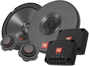 JBL Club 602CTP Harman Kardon 2-Way Car Speaker System - 210 Watt Component Speaker Set, 16 - 17 cm, Tweeters and Filters - Image 1