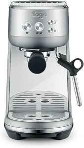 Sage - The Bambino - Compact Coffee Machine with Automatic Milk Frother - Brushed Stainless Steel - Image 1