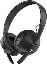 Bluetooth 5.0 HD 250BT Wireless Headphones with AAC, aptX, Low Latency, Transducer Technology and Built-in Microphone - 25 Hour Battery Life, Fast Charging, Black, S - Image 1