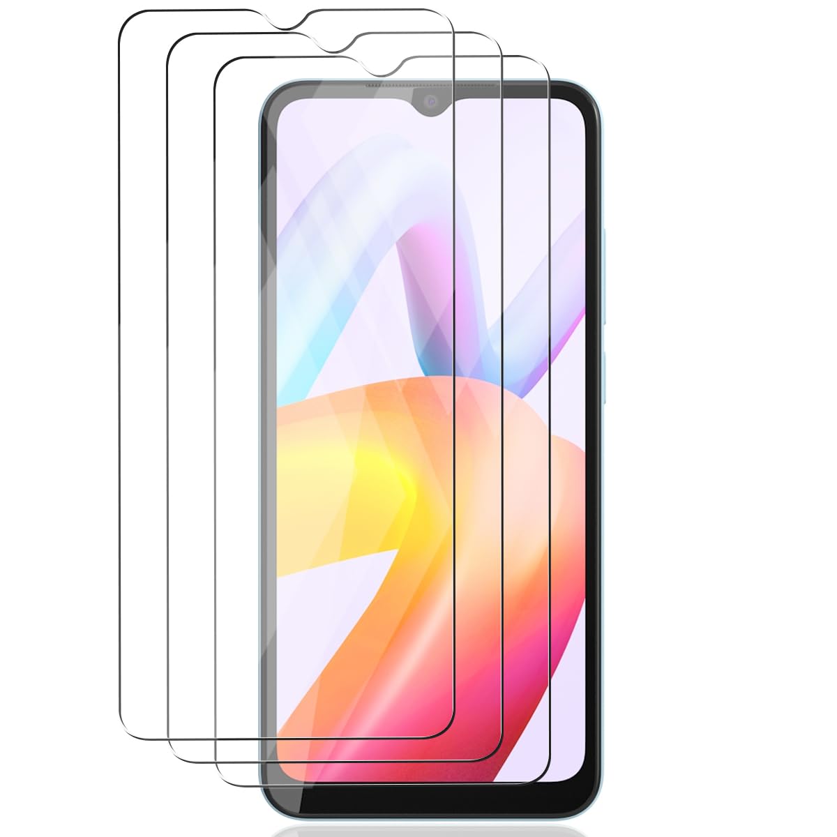 OnePlus 12 Screen Protector, Flexible TPU Film 3 Pieces and Tempered Glass Lens 2 Pieces Anti-Scratch HD Clear Protective Films for OnePlus 12 - Image 1