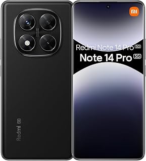 XIAOMI Smartphone Redmi Note 14 Pro 5G 12 Go RAM + 512 Go ROM, Noir, Chargeur Inclus - Image 1