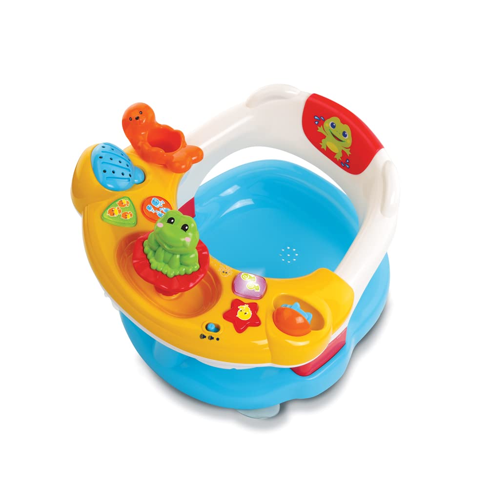 VTech - Super Seat 2 in 1 Baby First Age, Bath Toy, 80-515405, Multicoloured, FR Version - Image 1
