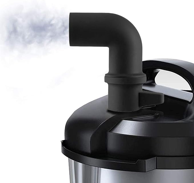 Steam Diverter Booster Valve Accessories Compatible with Instant Pot Modes 3/6/8 QT, Ninja Foodi 6.5/8 QT, Mealthy Multi Cooker 6/8 QT, Crock-Pot Express 6 QT - Image 1