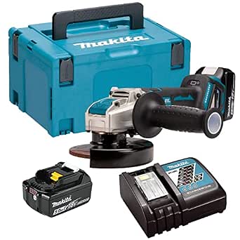 MAKITA DGA519RTJ Angle Grinder 18V LXT Ø125 mm (2x5.0 Ah) in MAKPAC - Image 1