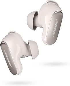 Bose QuietComfort Ultra Earbuds, Wireless Noise Cancelling Earbuds, Bluetooth 5.3 Earbuds with Long Battery Life Space Audio, Cloud White - Image 1
