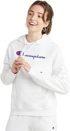 Champion Women's Hoodie, Powerblend, Fleece, Comfortable Hoodie Sweatshirt for Women (Plus Hooded Sweatshirt - Image 1