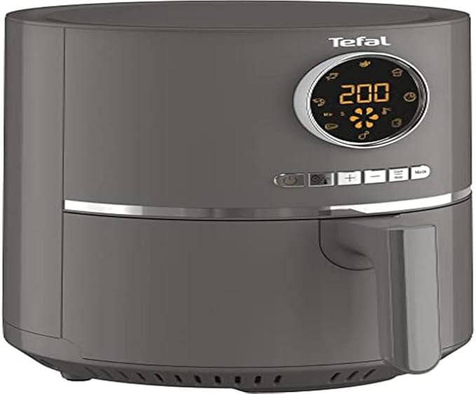 Tefal EY111B Ultra Fry Air Fryer Air Fryer Hot Air Fryer for Frying, Roasting, Grilling, Baking, 1.2kg for 6 People, 8 Cooking Programs, Digital Display, Economy - Image 1
